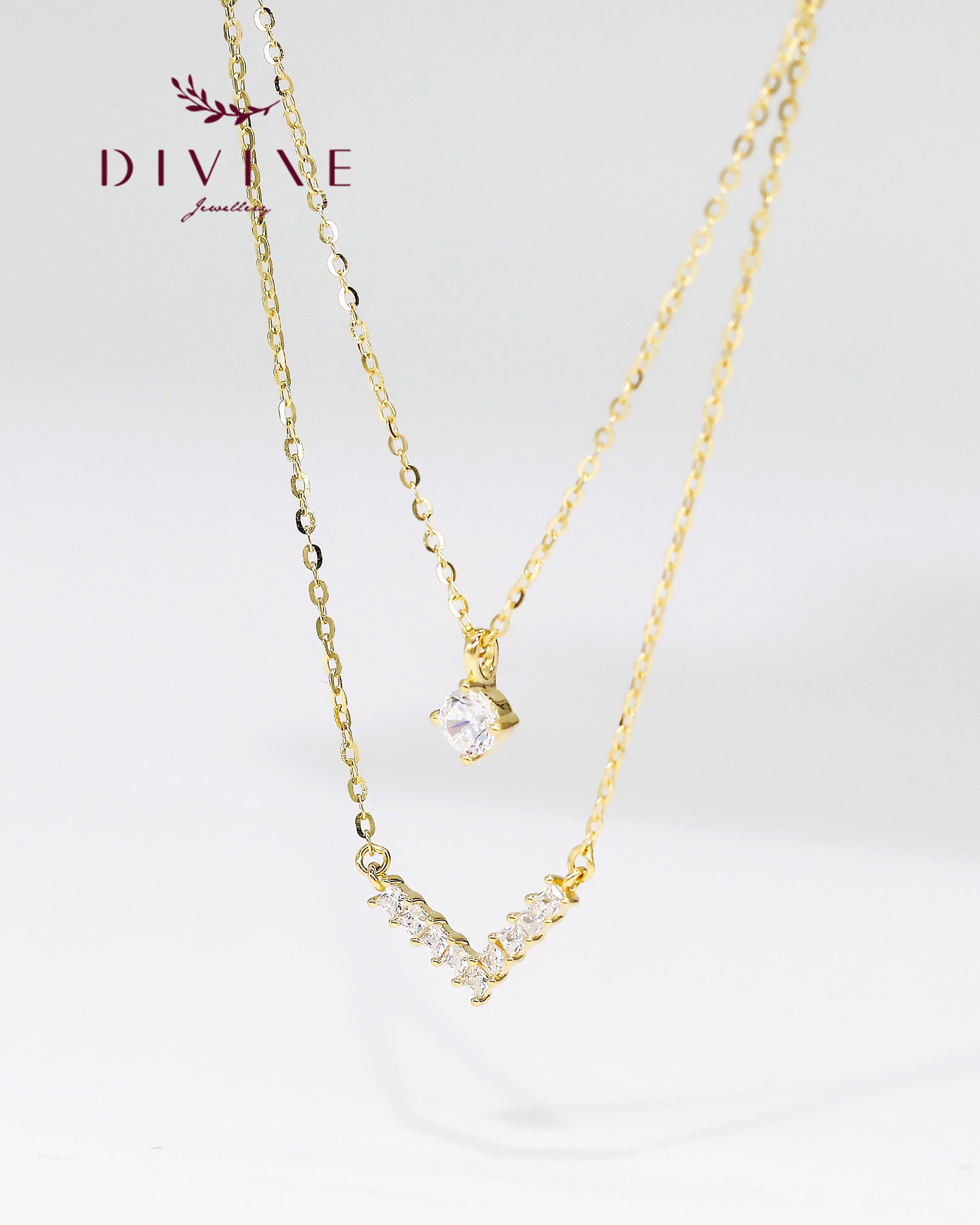 Silver Necklace 108
