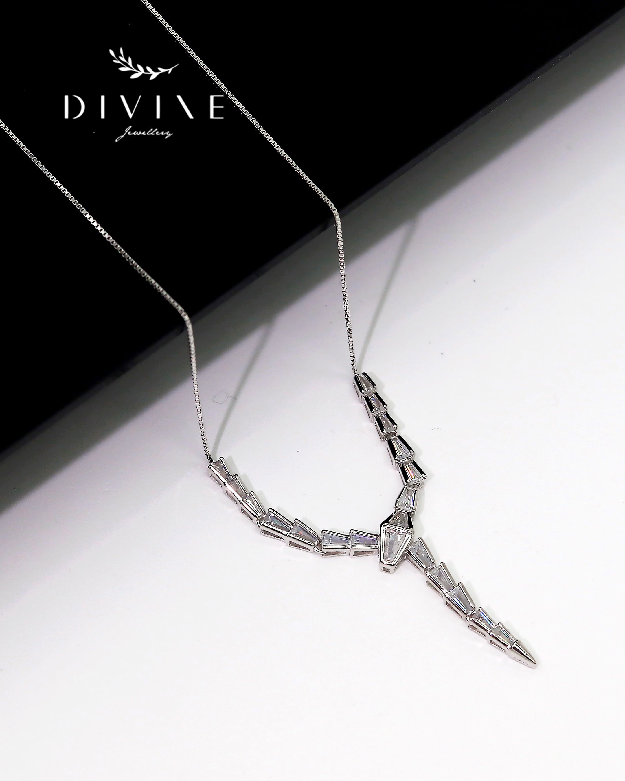Silver Necklace 112
