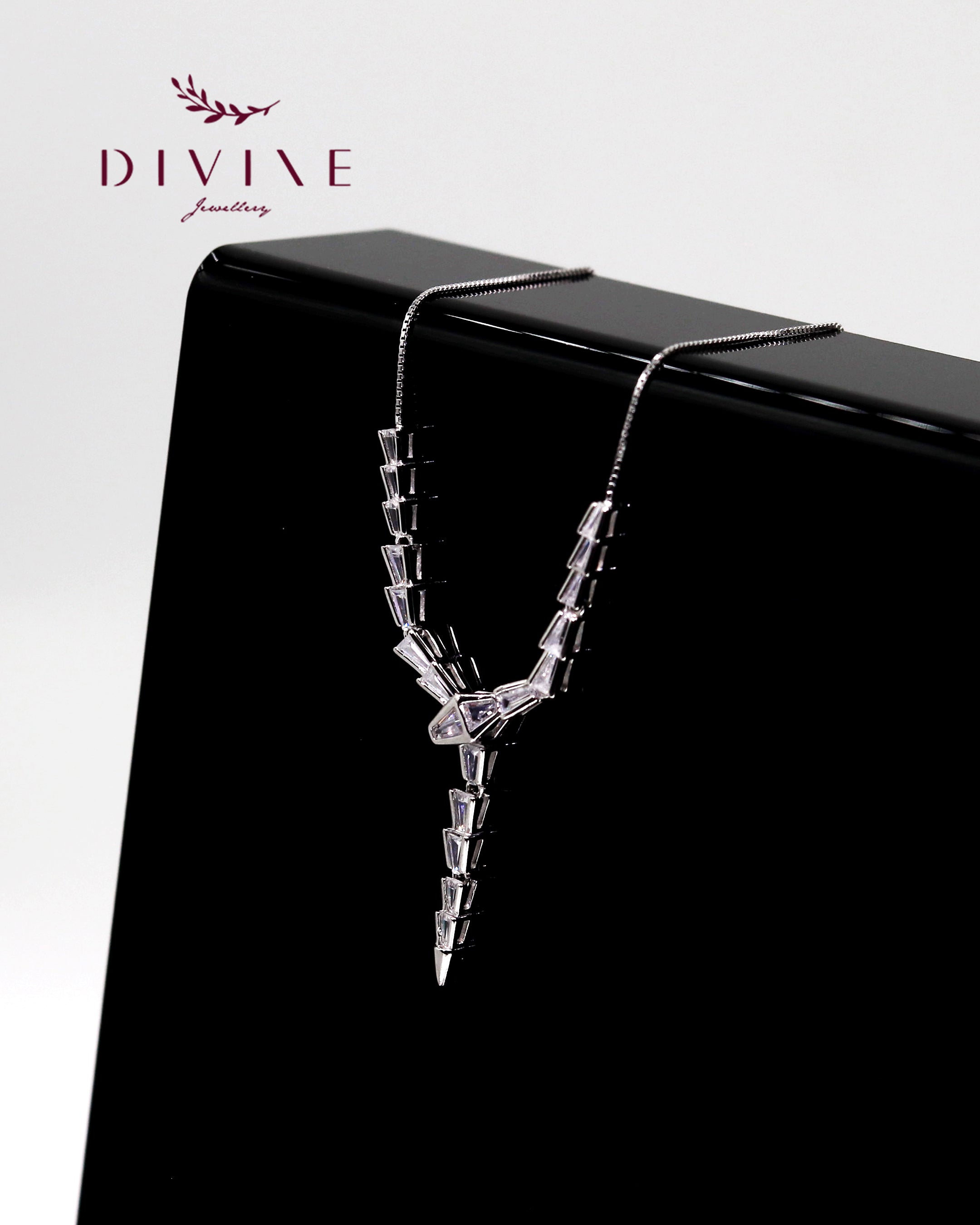 Silver Necklace 112