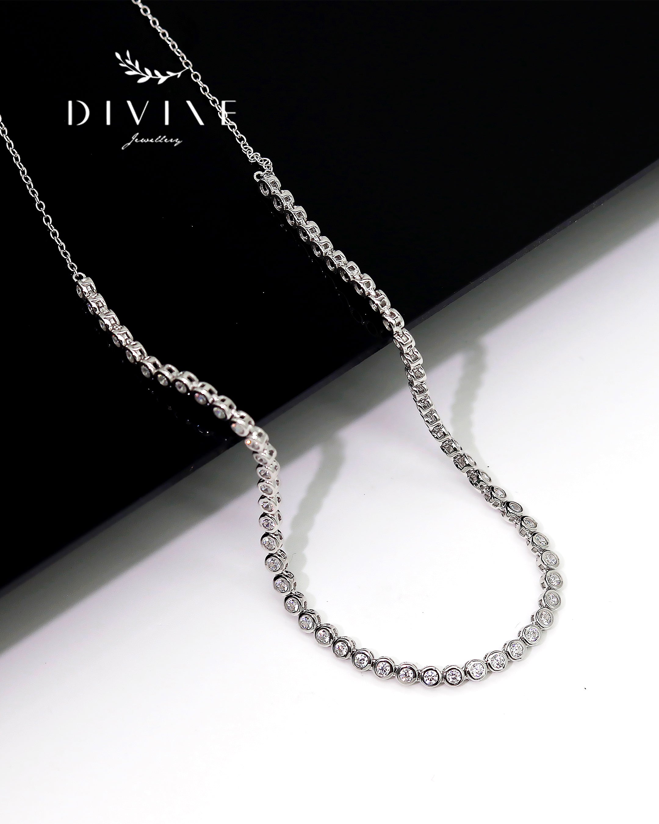 Silver Necklace 113