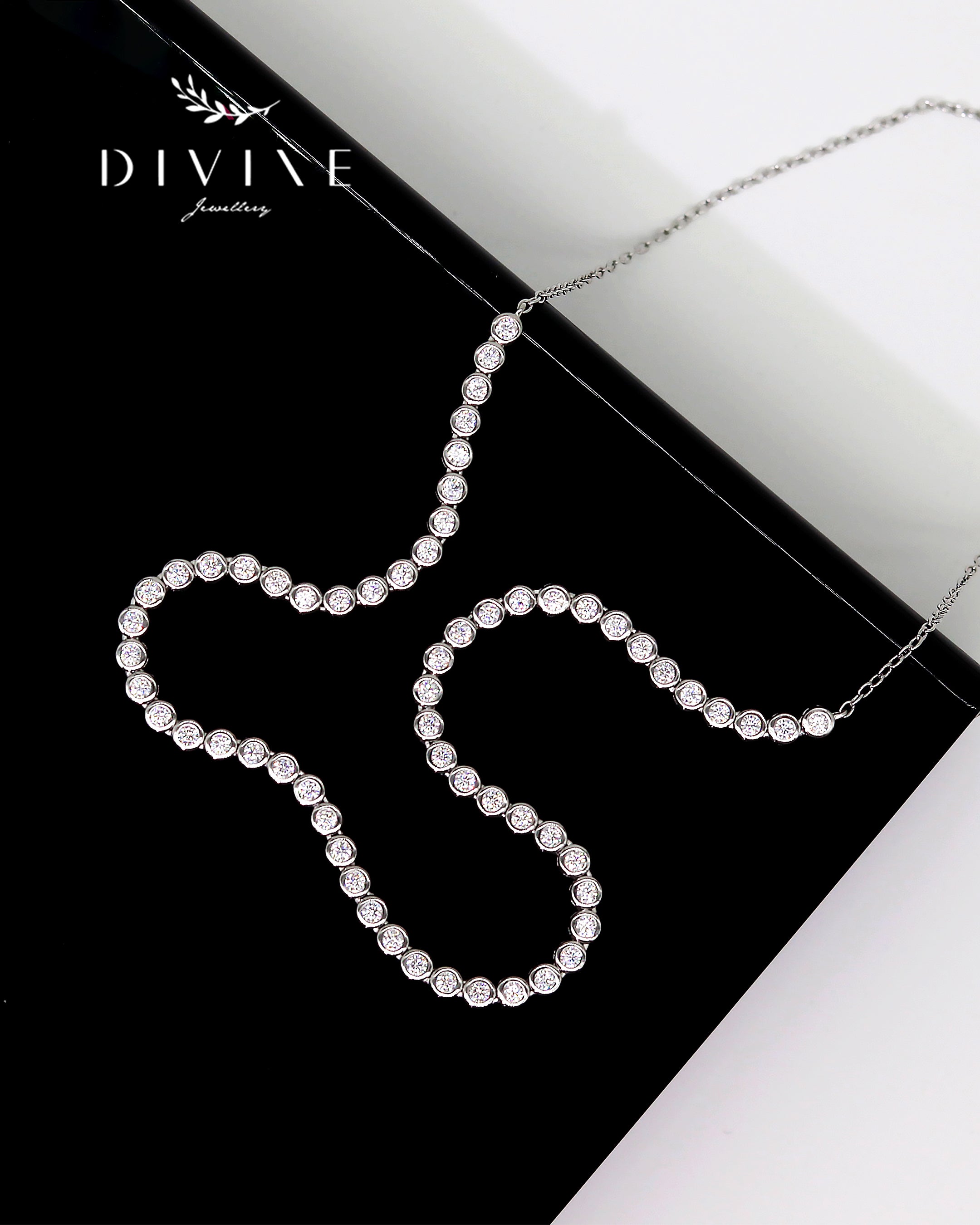 Silver Necklace 113