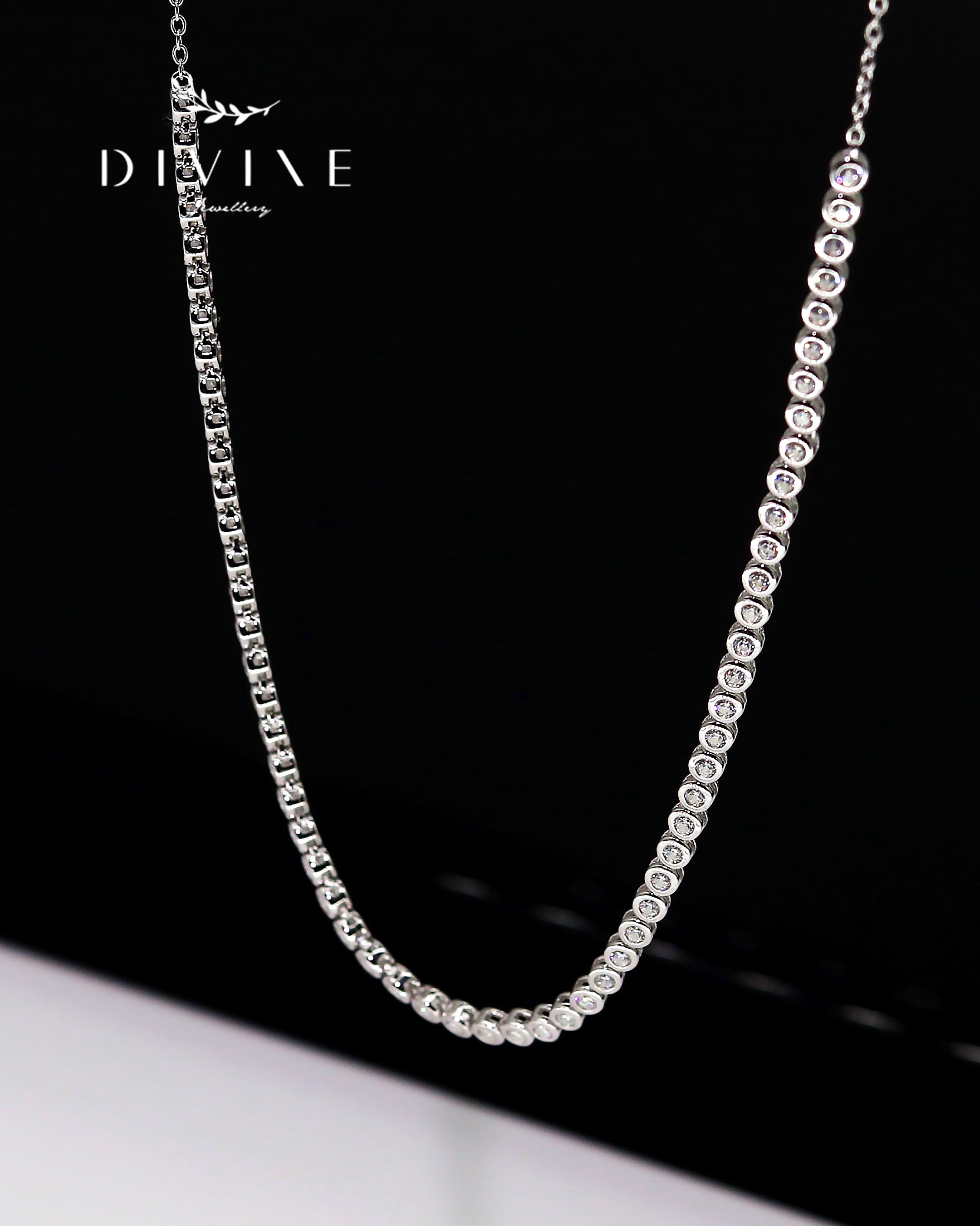 Silver Necklace 113