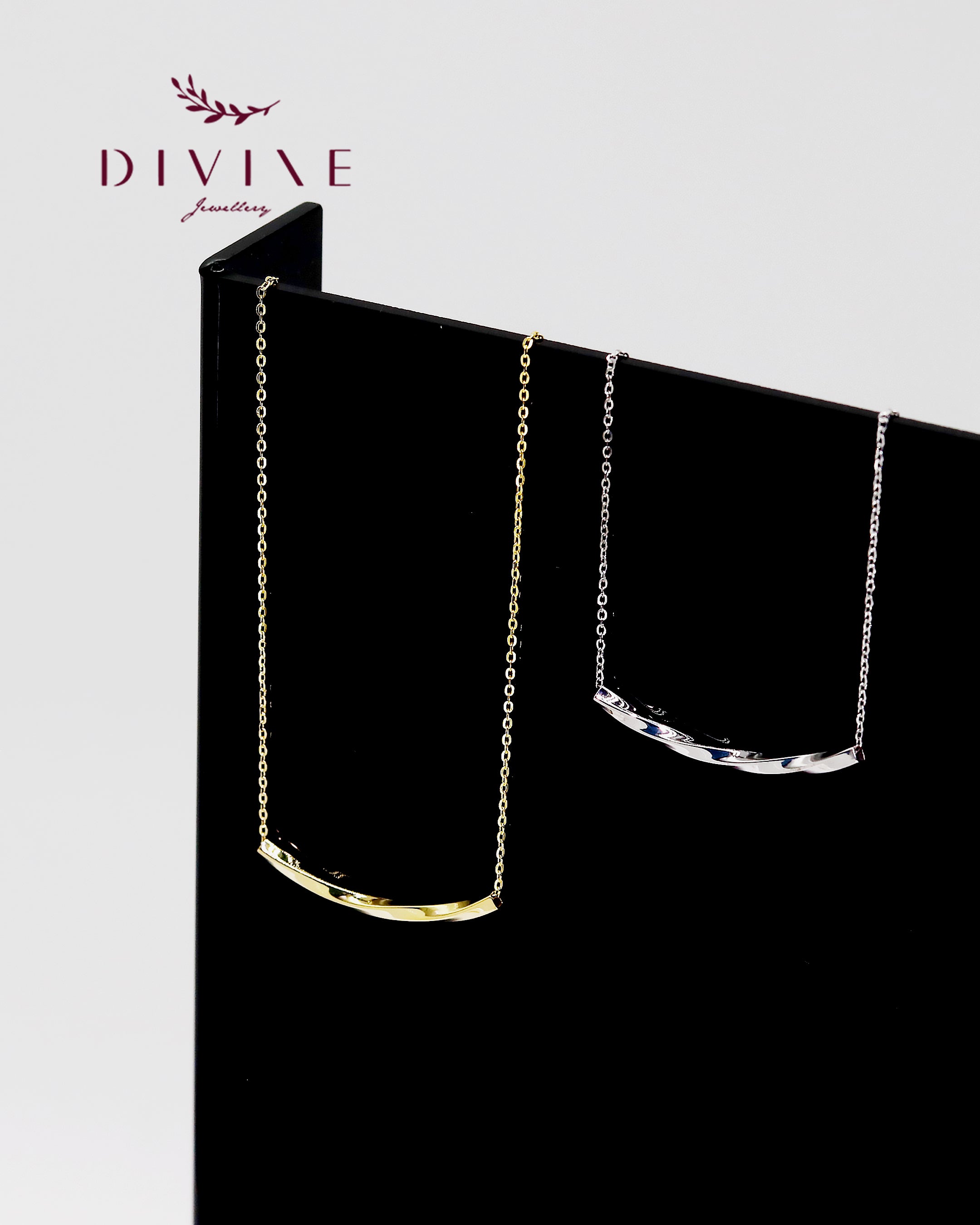 Silver Necklace 124