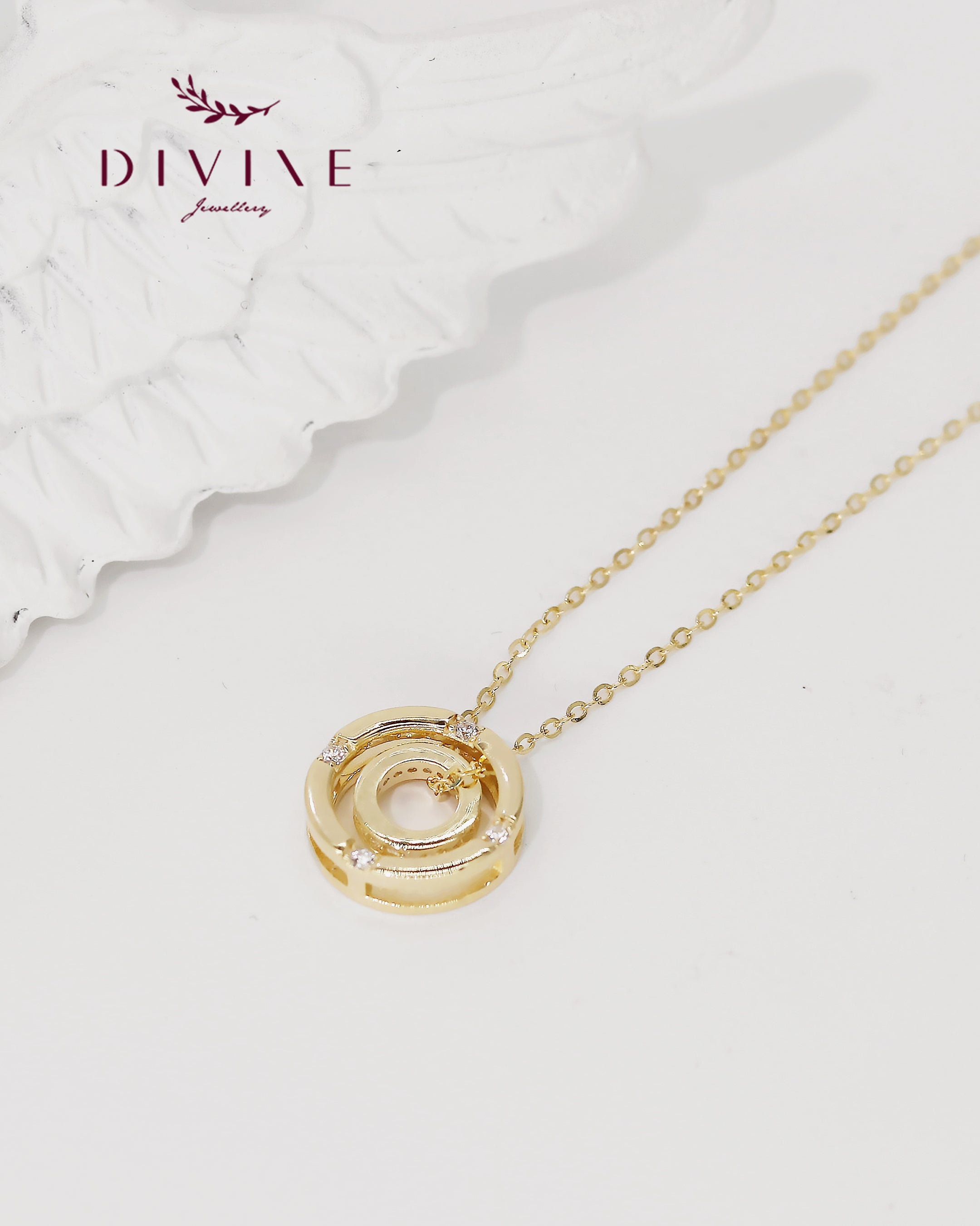 Silver Necklace 128
