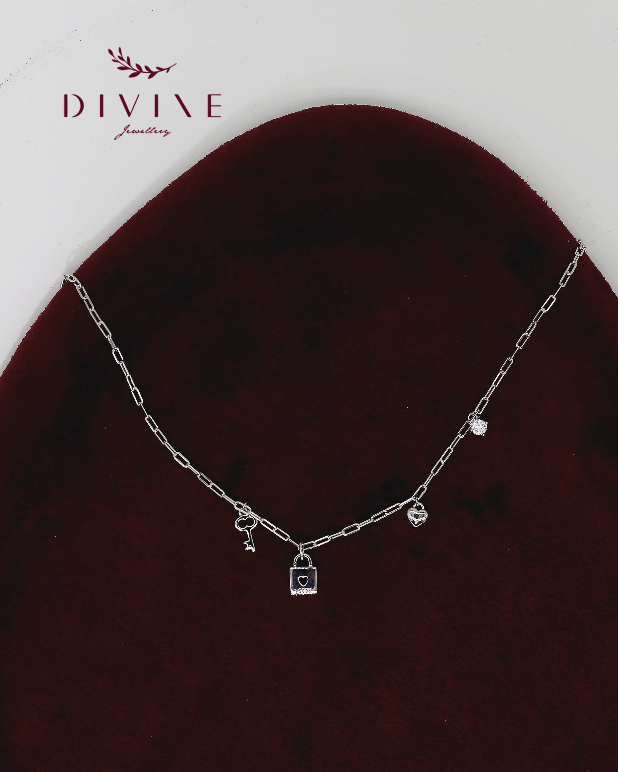 Silver Necklace 131