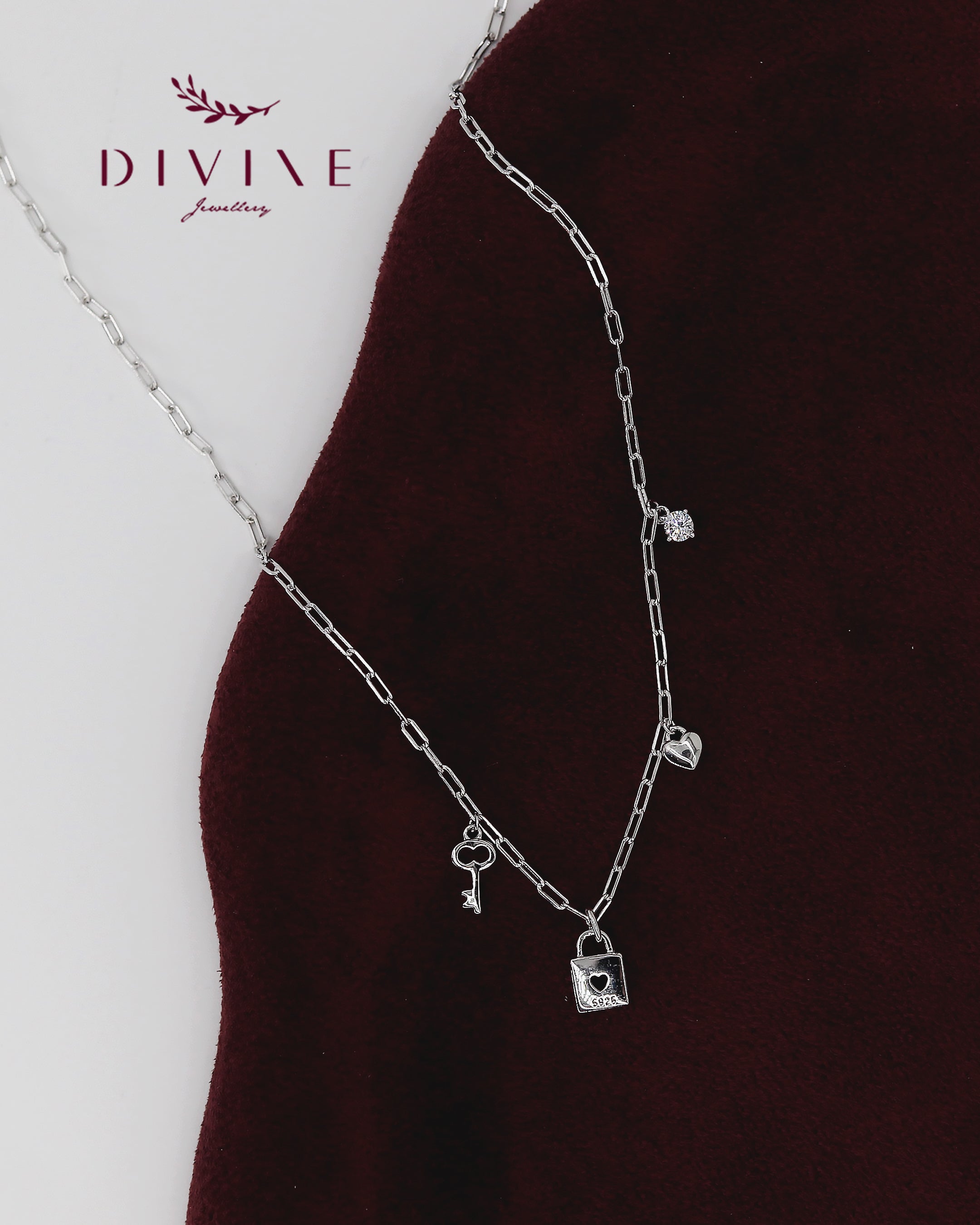 Silver Necklace 131