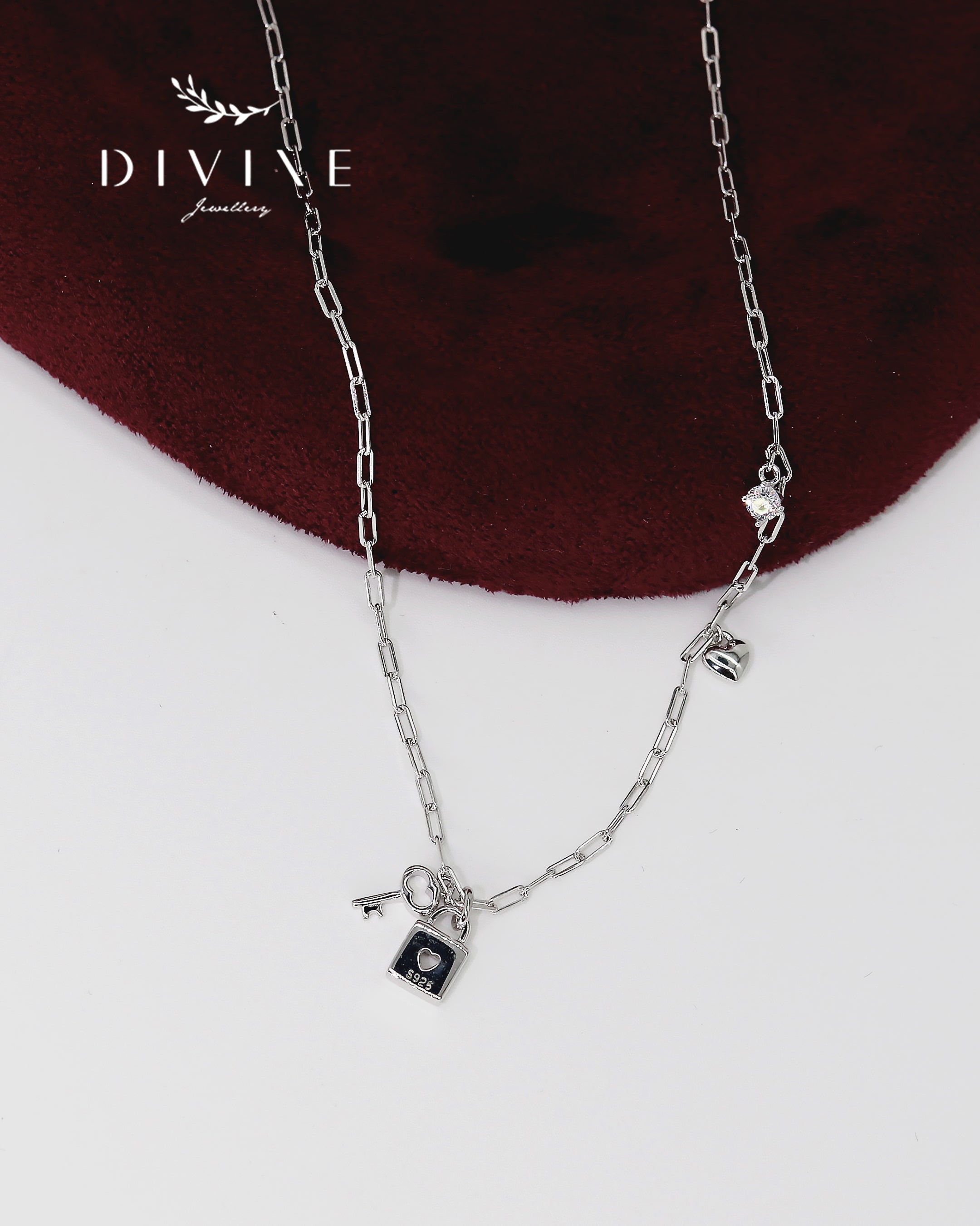 Silver Necklace 131