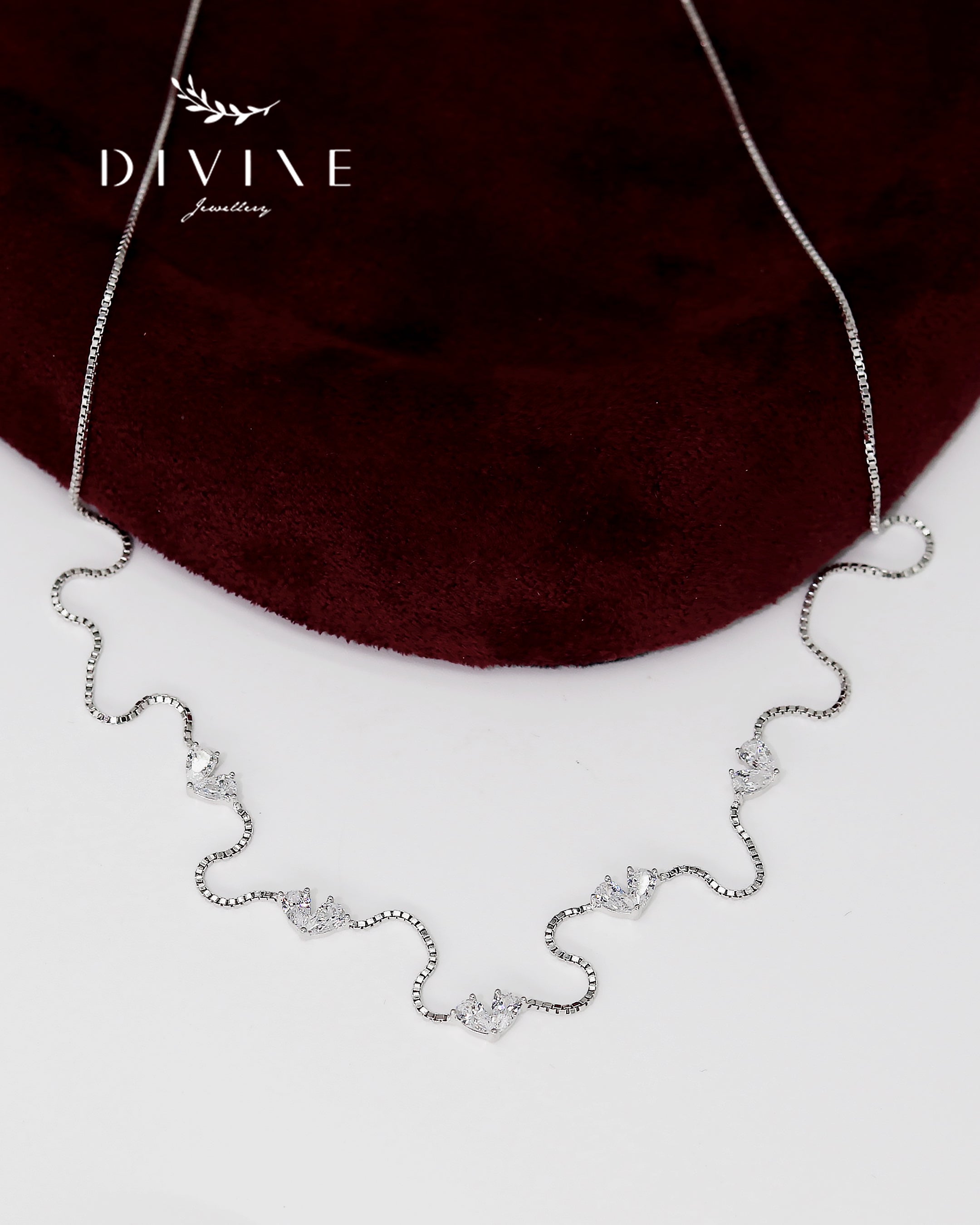 Silver Necklace 133