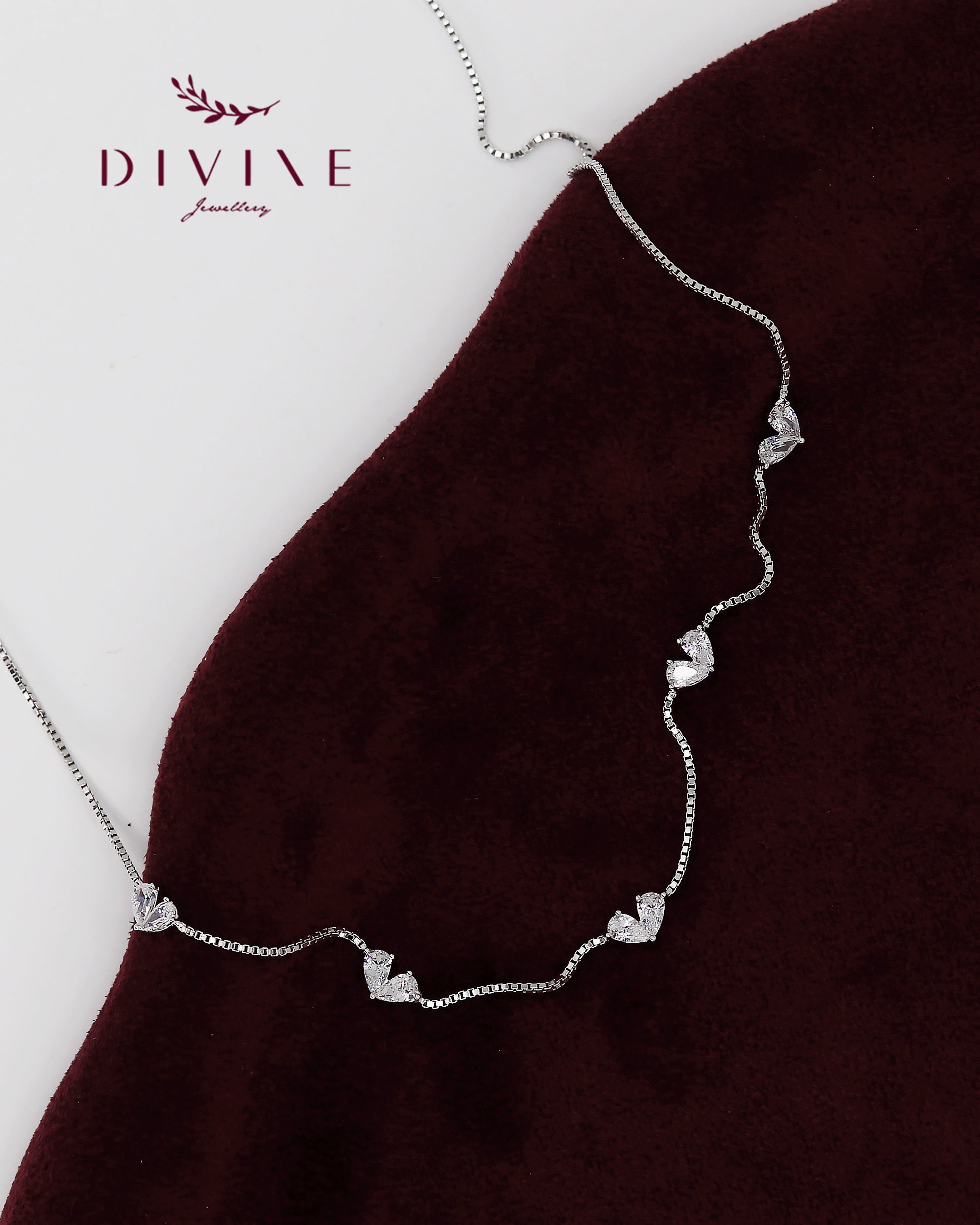 Silver Necklace 133