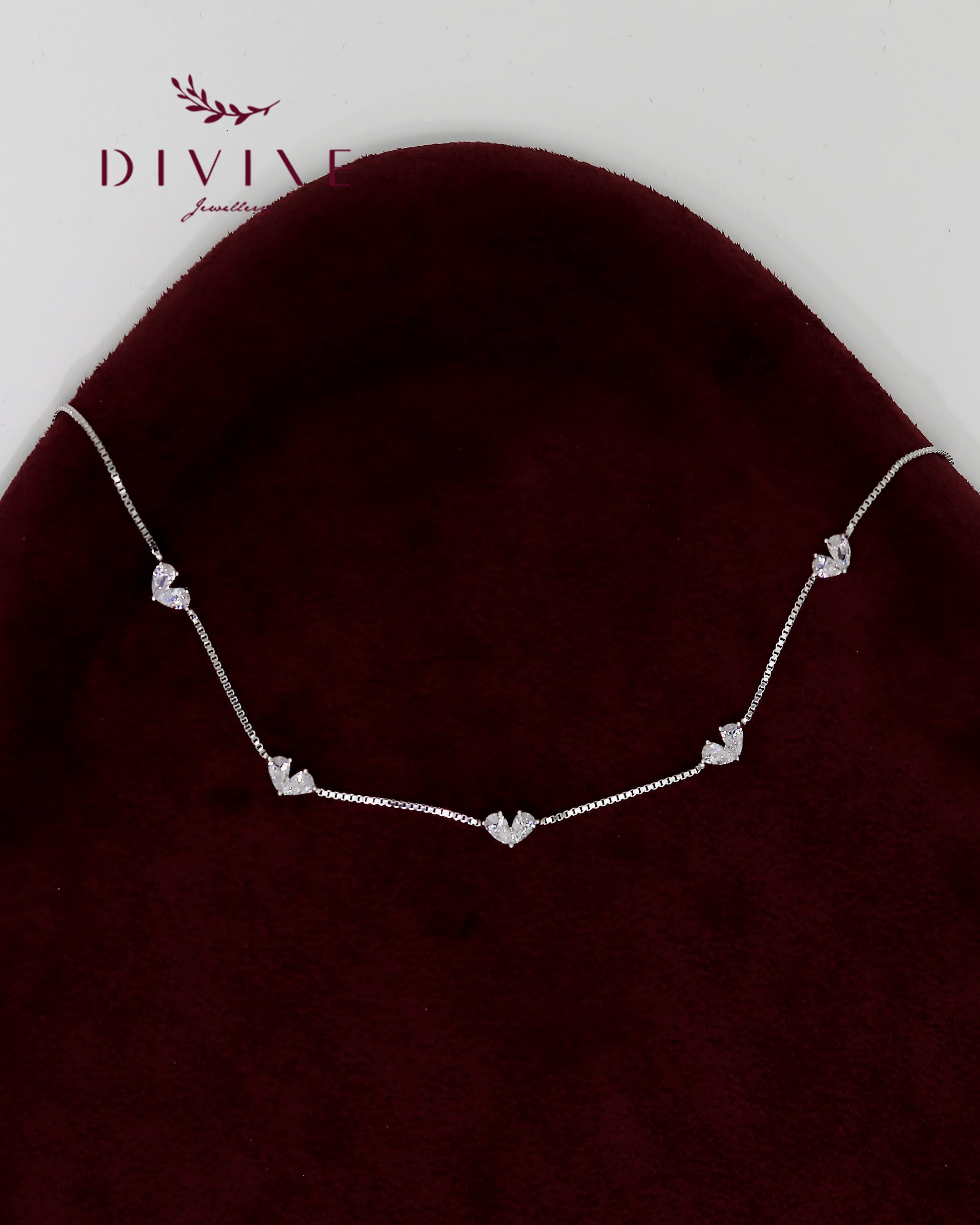 Silver Necklace 133