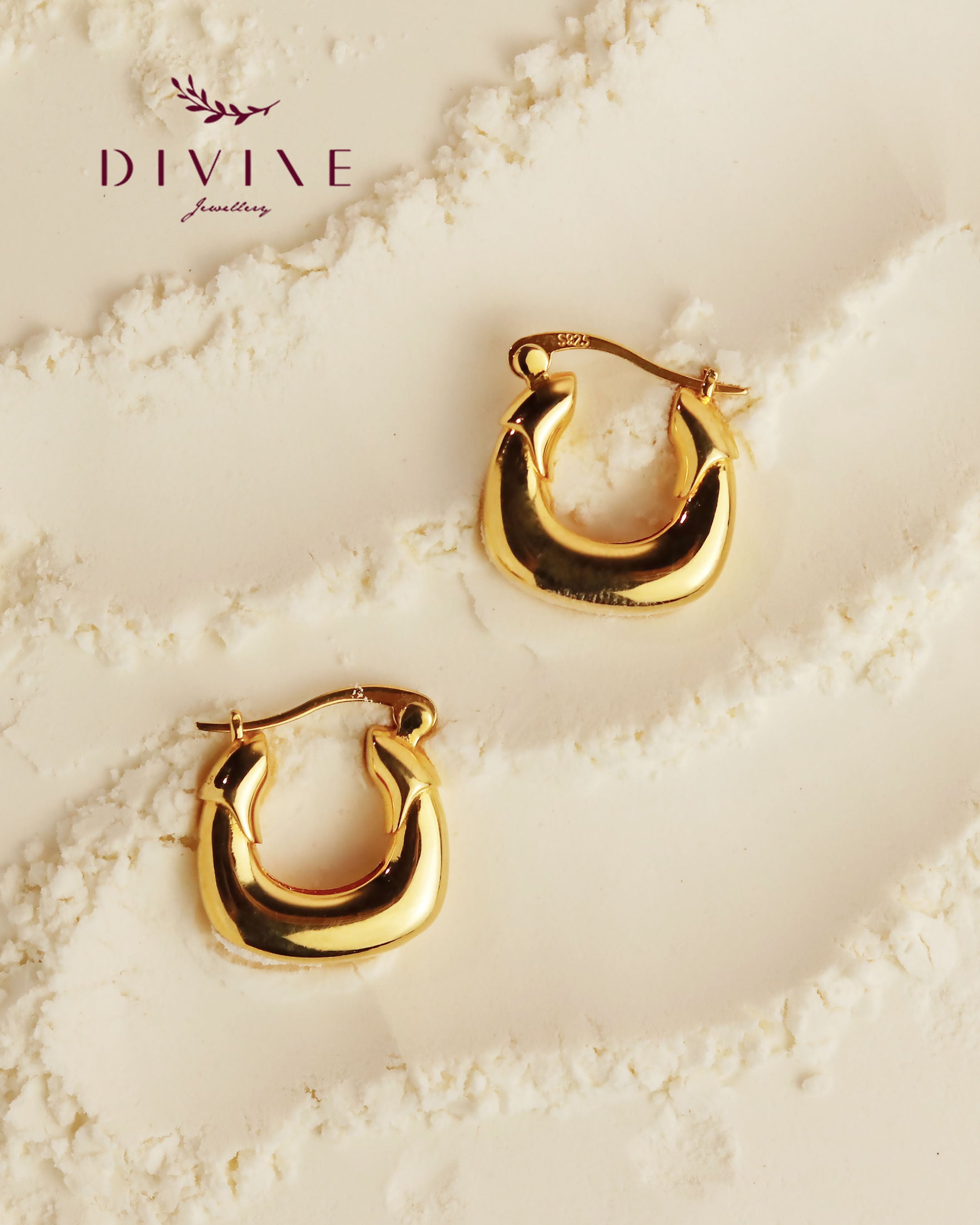 Silver earrings 167