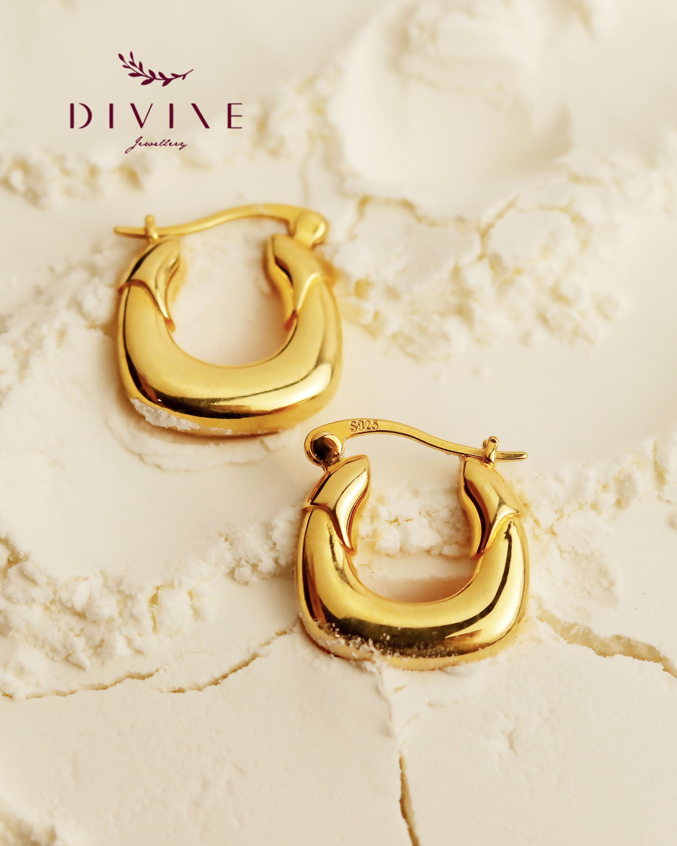 Silver earrings 167