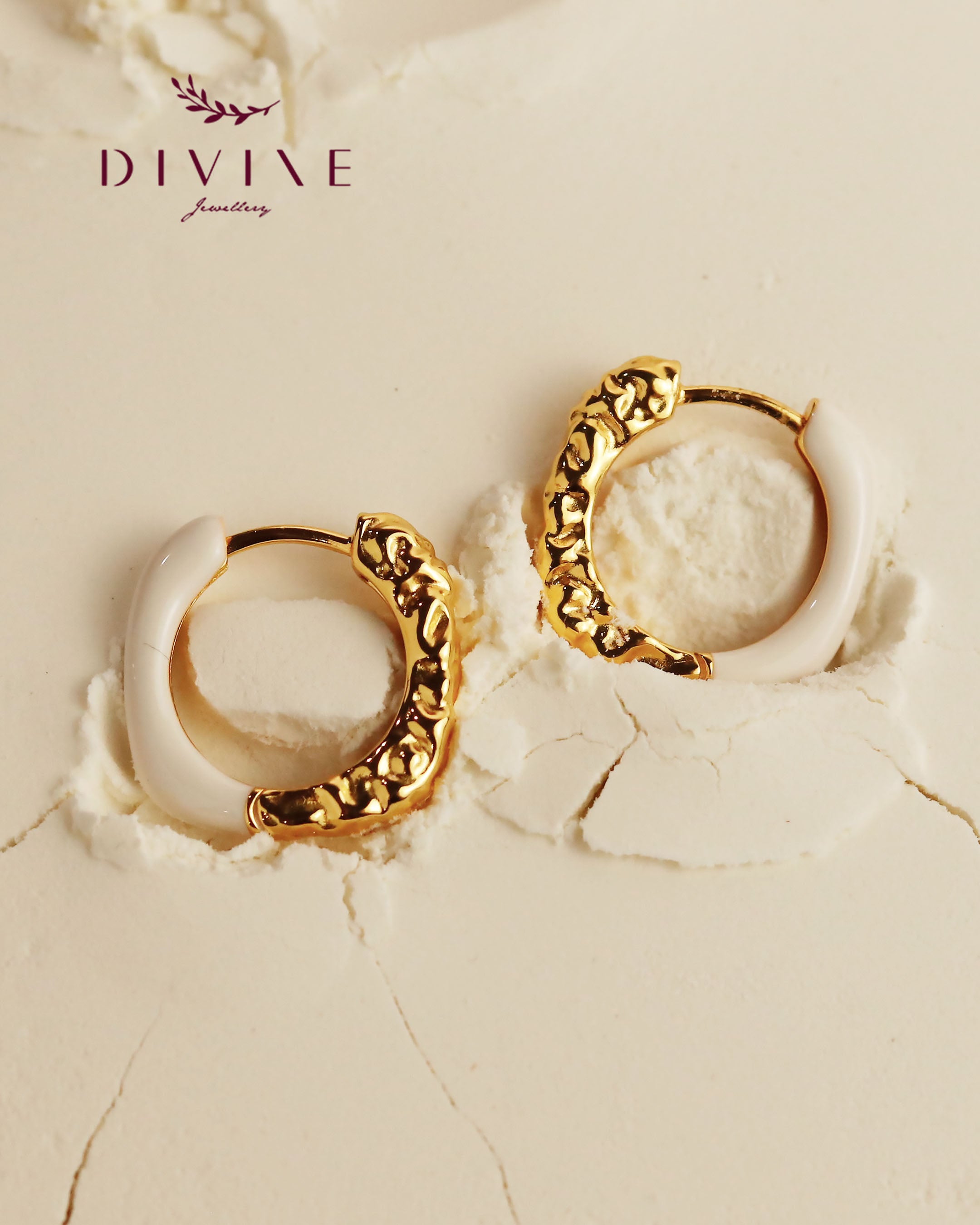 Silver earrings 163