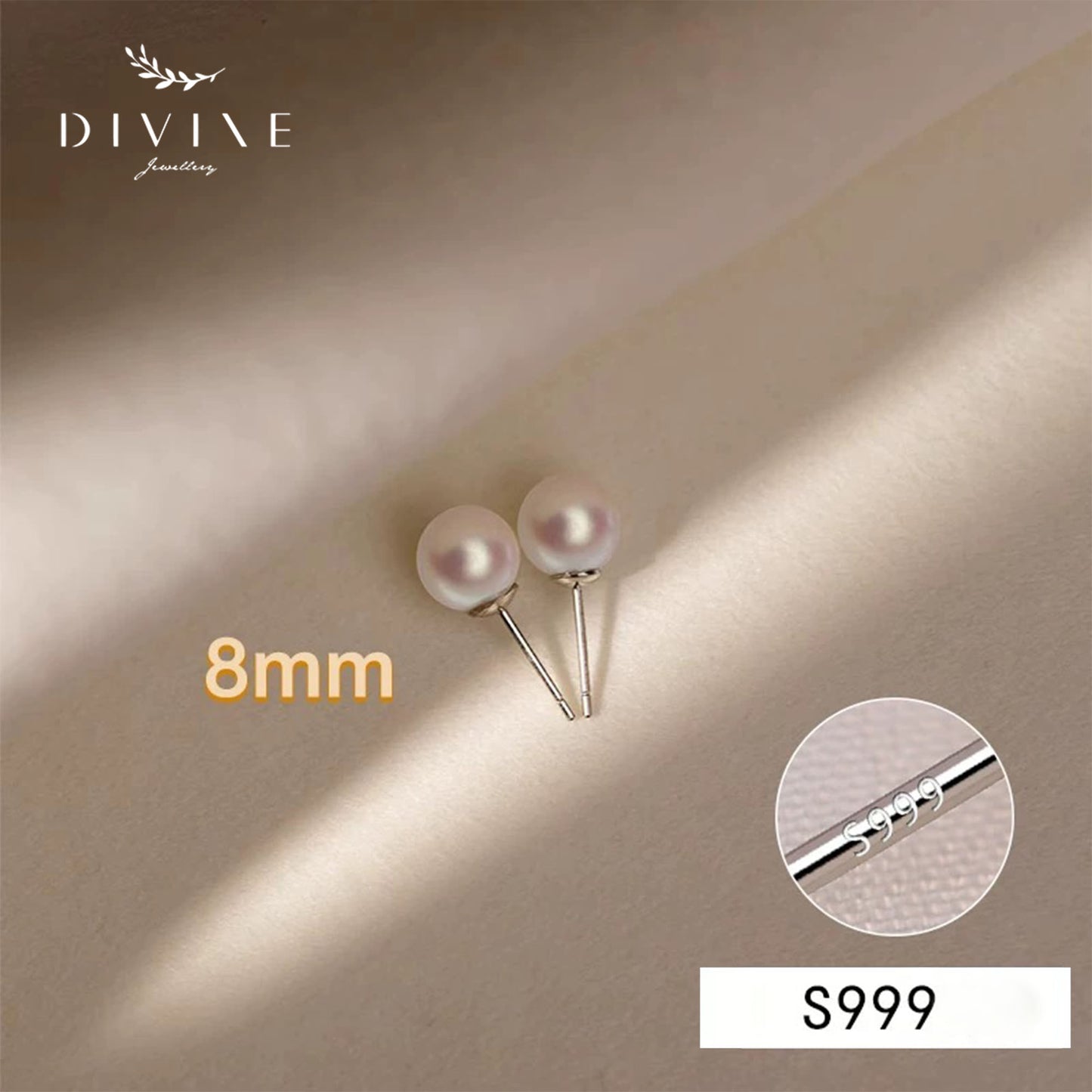 Silver earrings 067