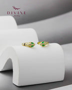 Silver earrings 196