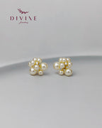Silver earrings 197