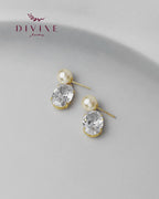 Silver earrings 198