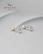 Silver earrings 198