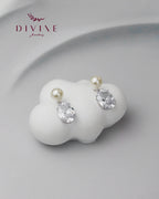 Silver earrings 198