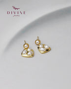 Silver earrings 199