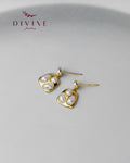 Silver earrings 199