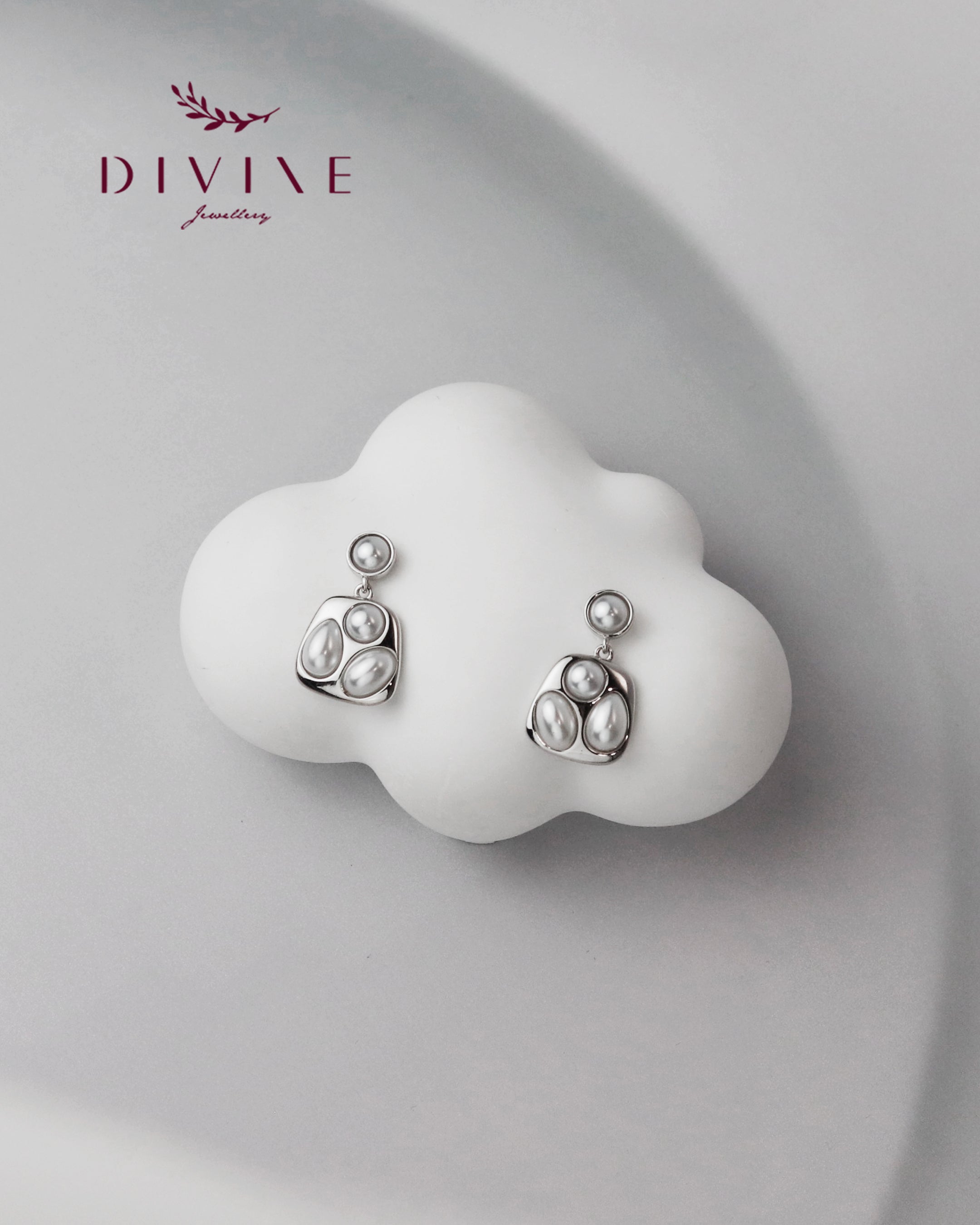 Silver earrings 199