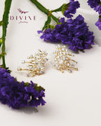 Silver earrings 179