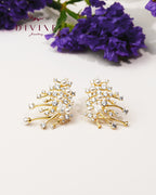 Silver earrings 179