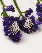 Silver earrings 179