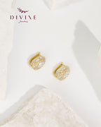 Silver earrings 159