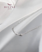 Silver Necklace 162