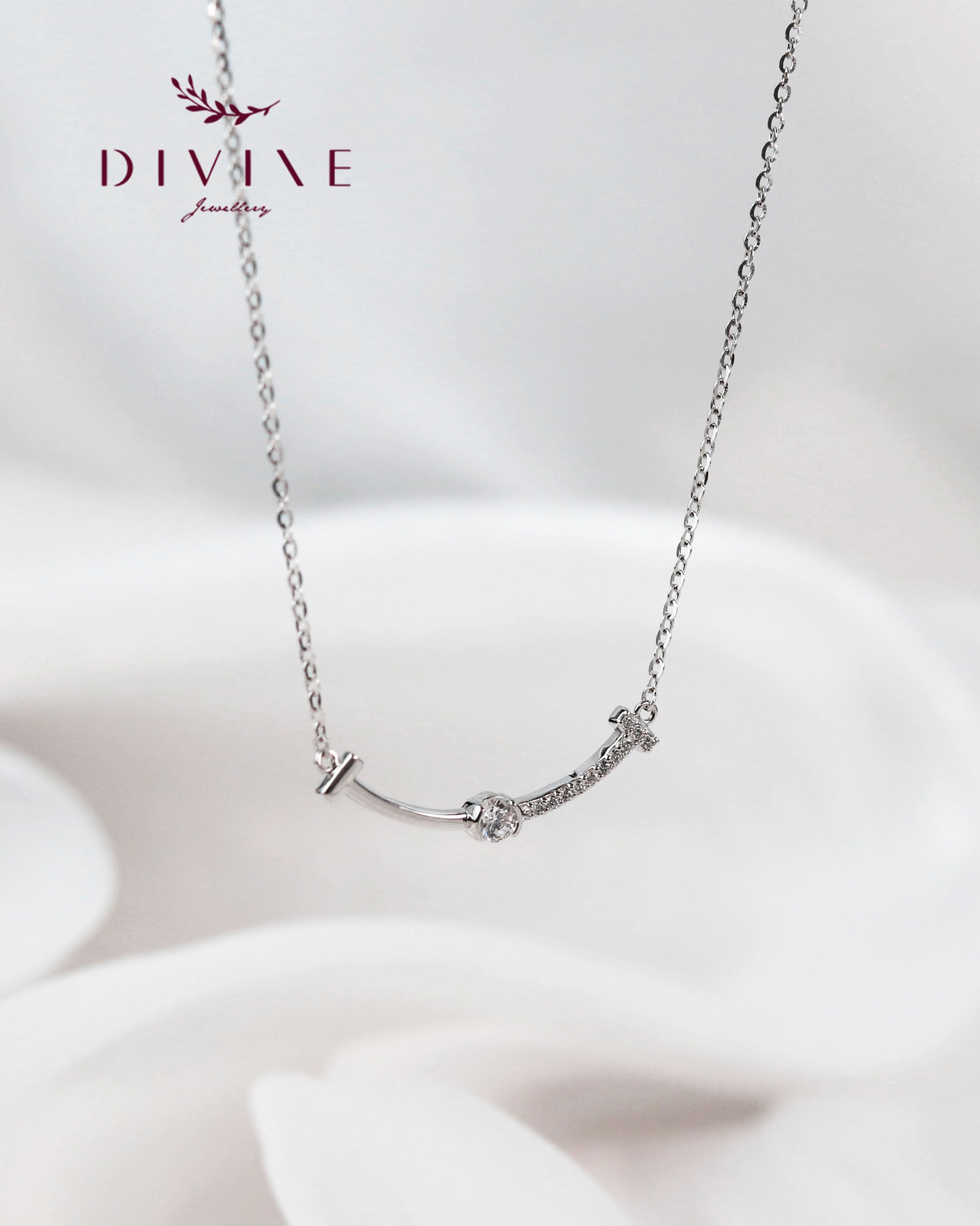 Silver Necklace 162