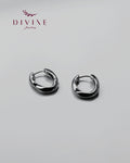 Silver earrings 162