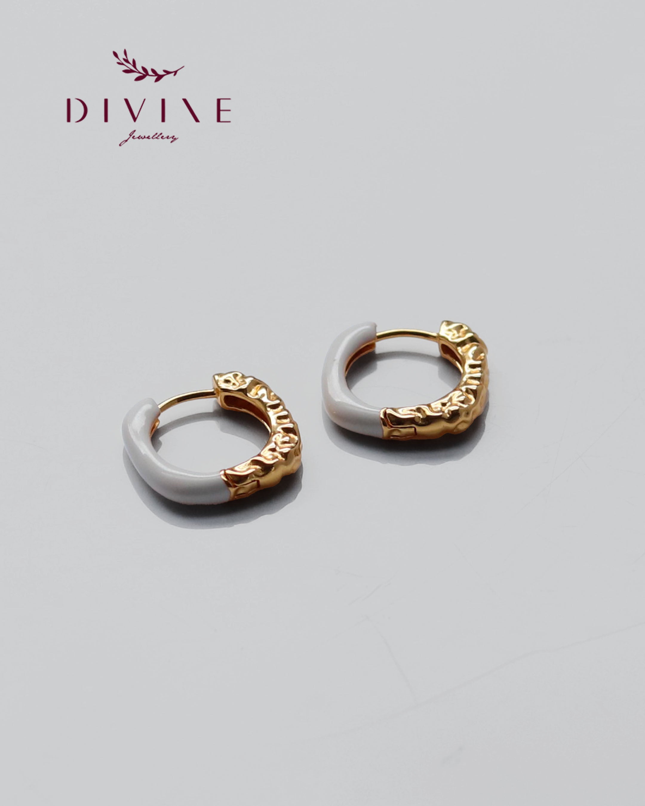 Silver earrings 163