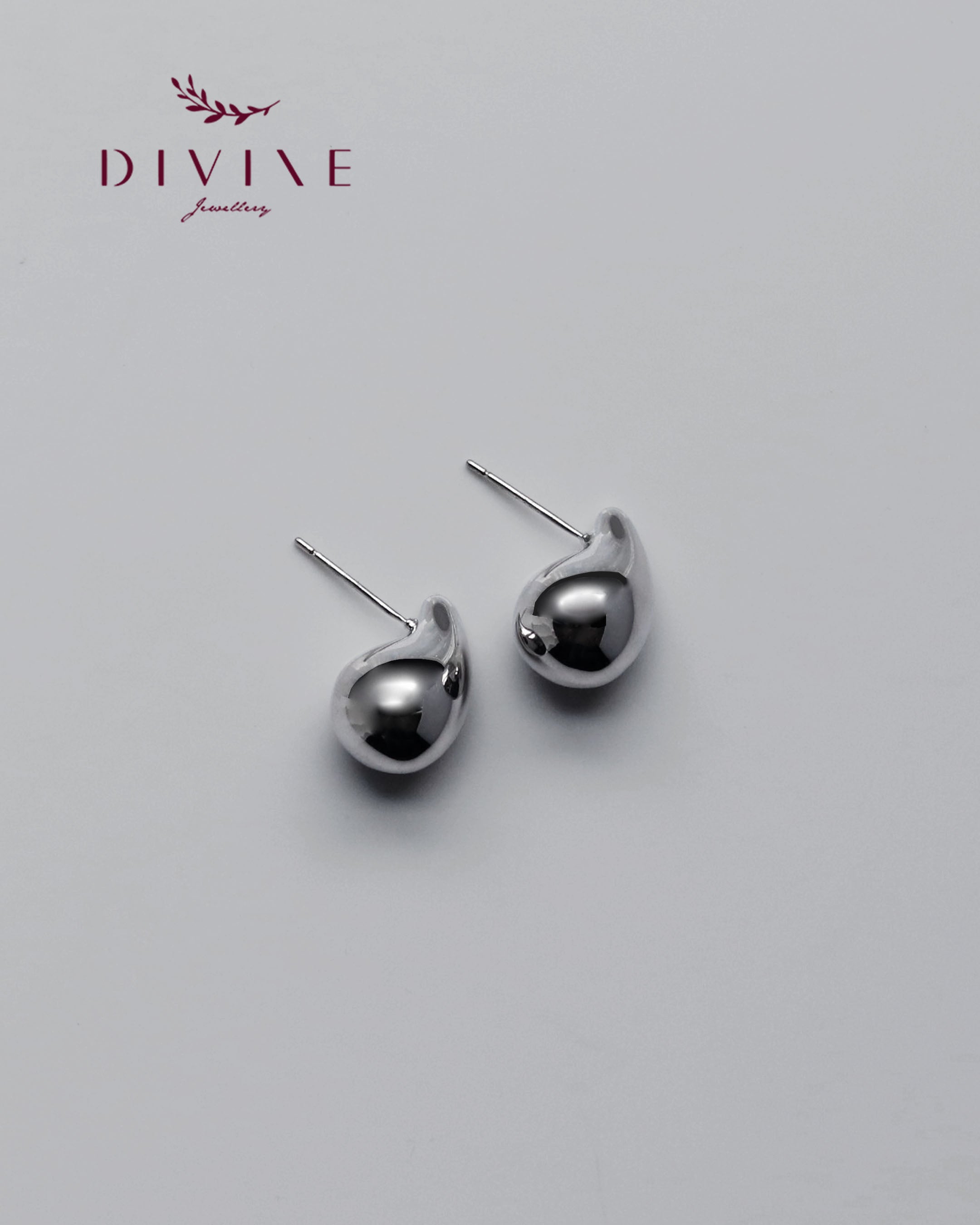 Silver earrings 165