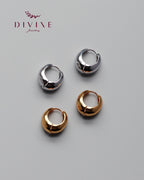 Silver earrings 166
