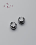 Silver earrings 166