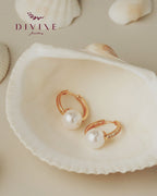 Silver earrings 168