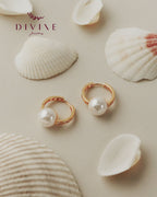 Silver earrings 168
