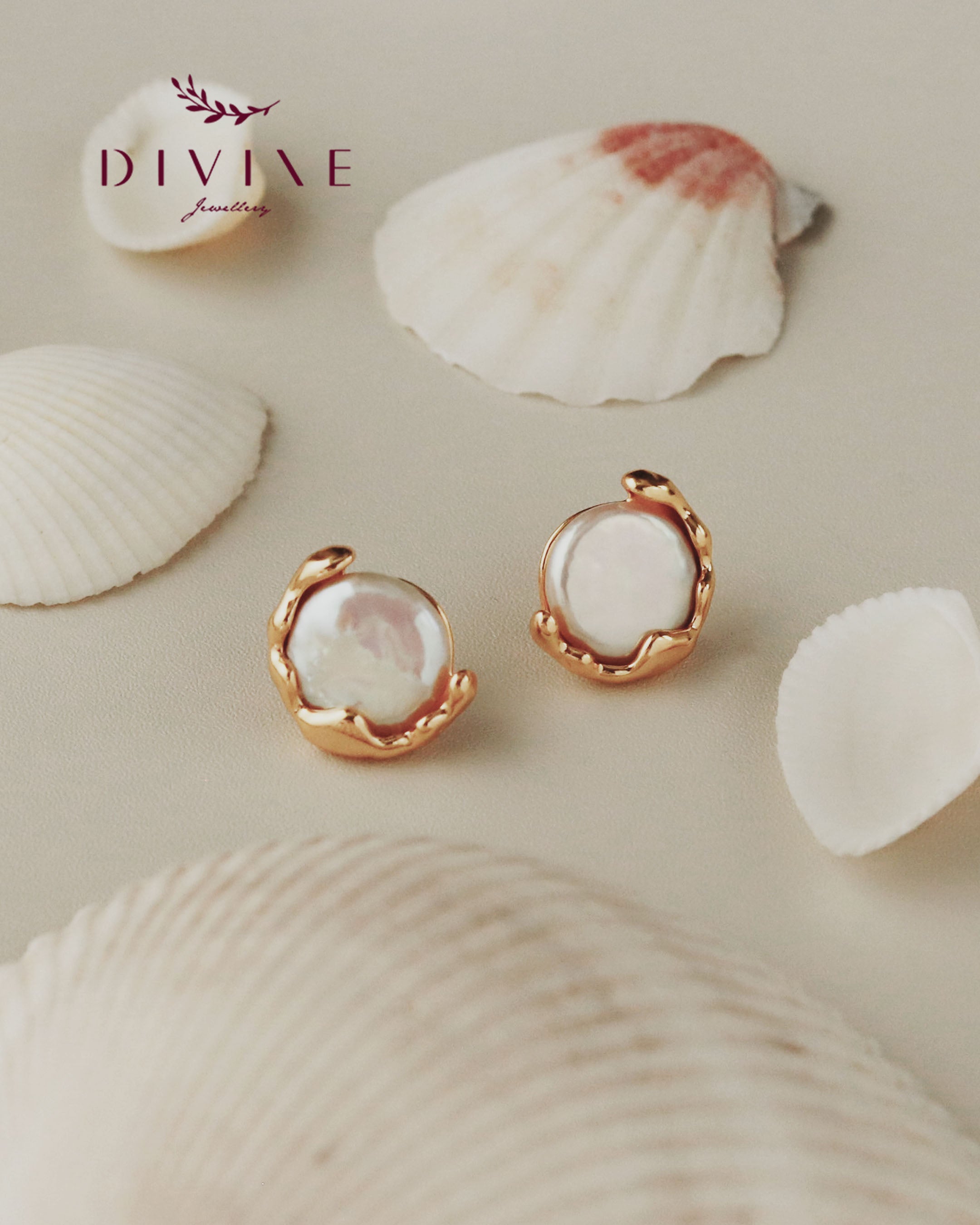 Silver earrings 169