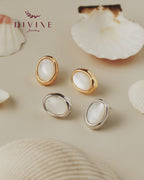 Silver earrings 170