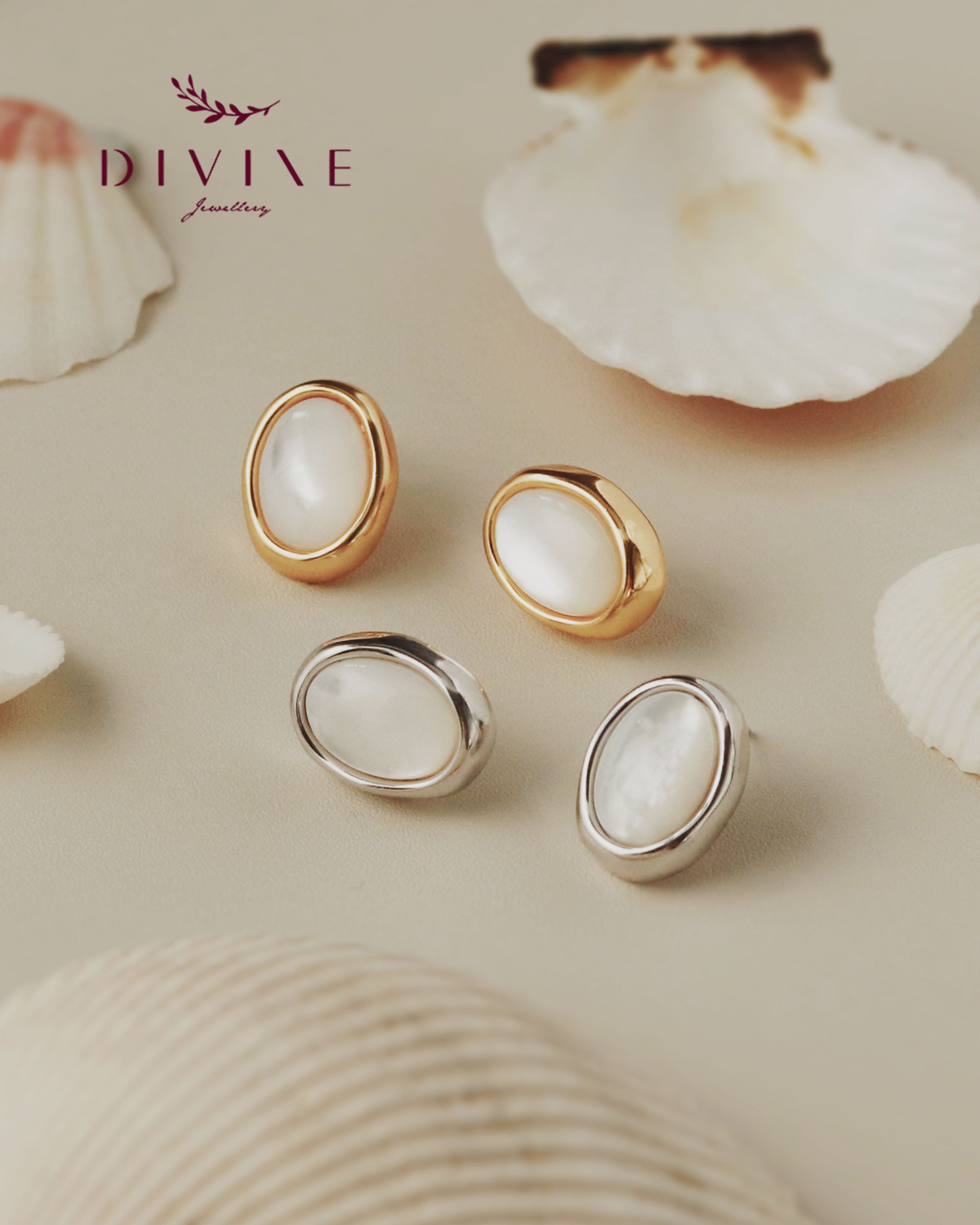 Silver earrings 170