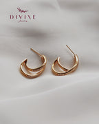 Silver earrings 171