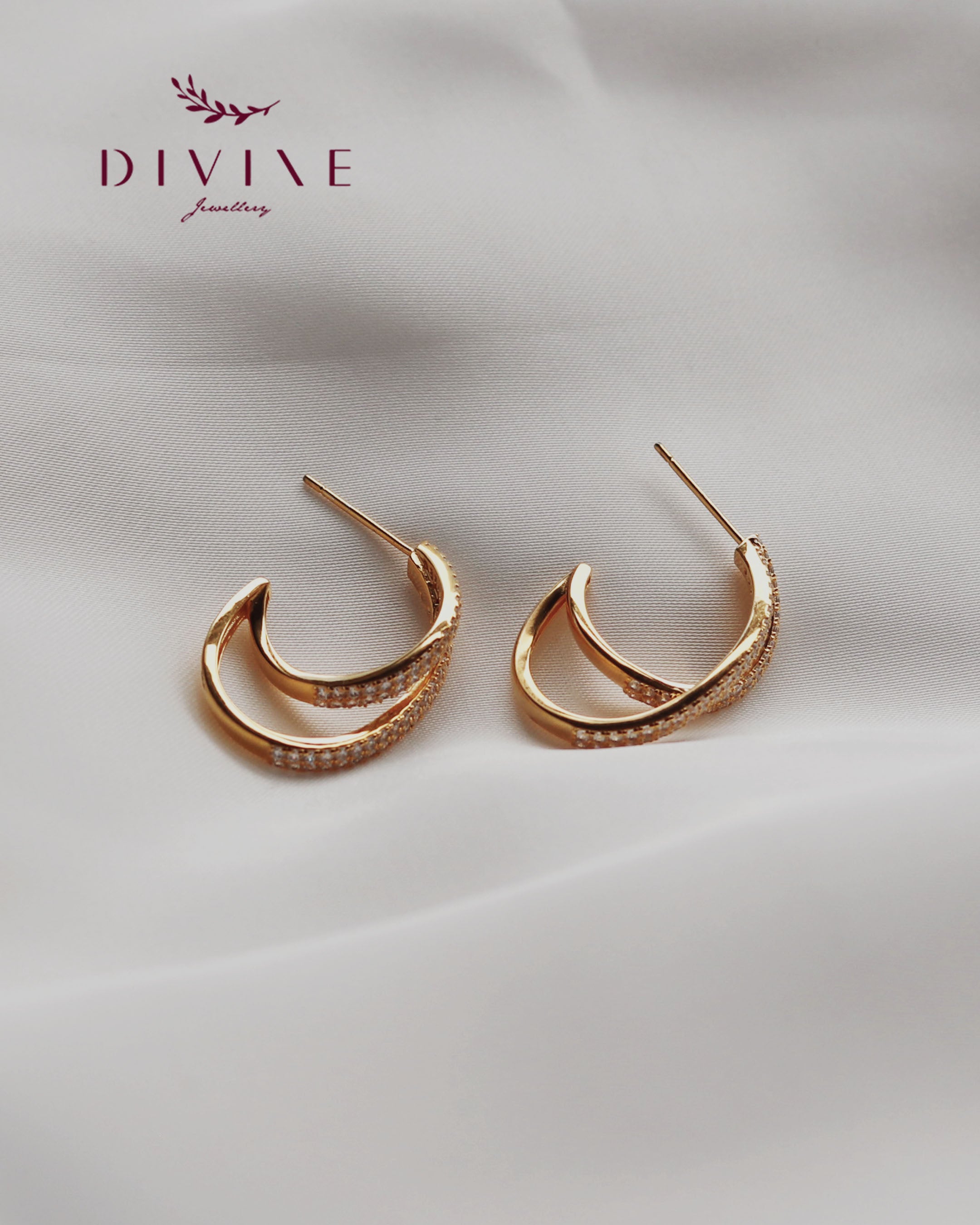Silver earrings 171