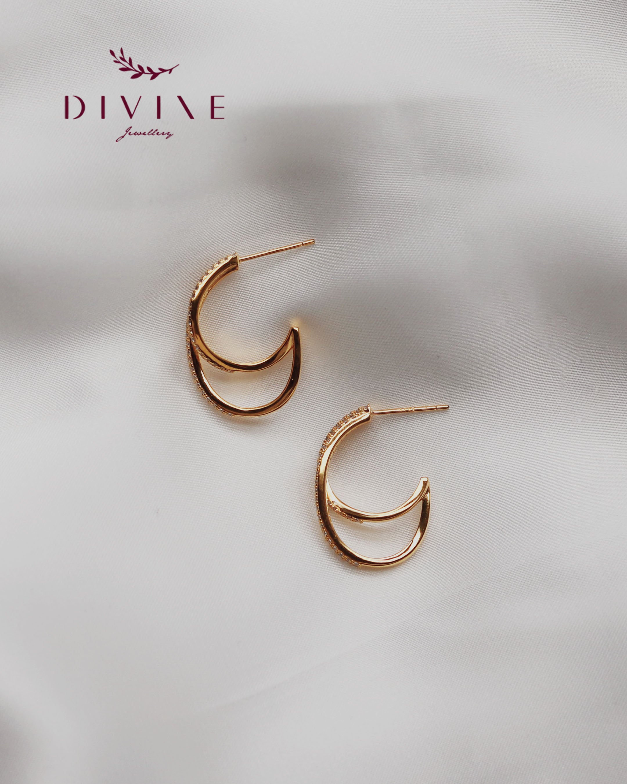 Silver earrings 171