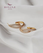 Silver earrings 171