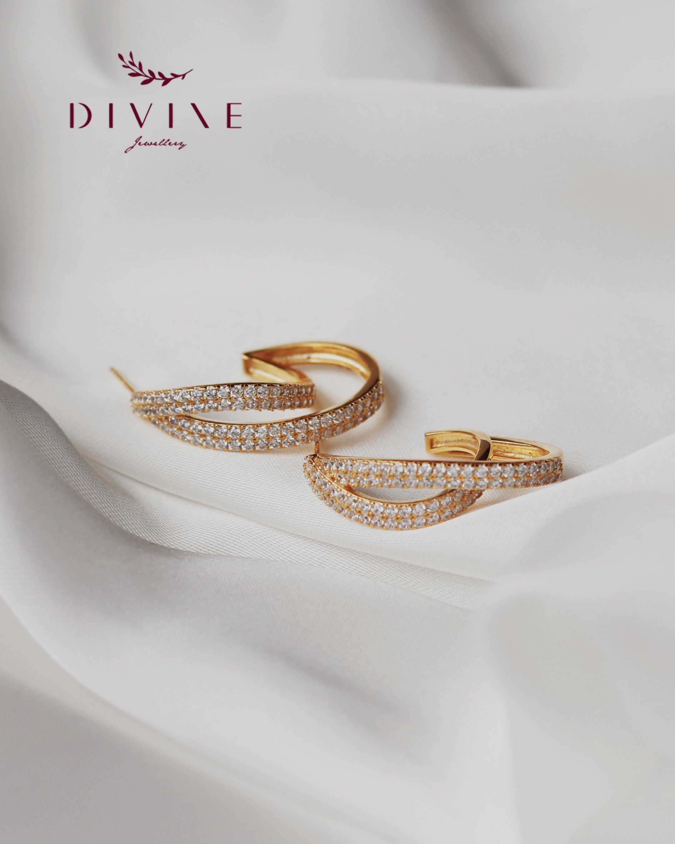 Silver earrings 171