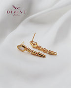 Silver earrings 173