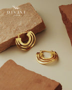 Silver earrings 175
