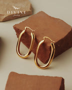 Silver earrings 176